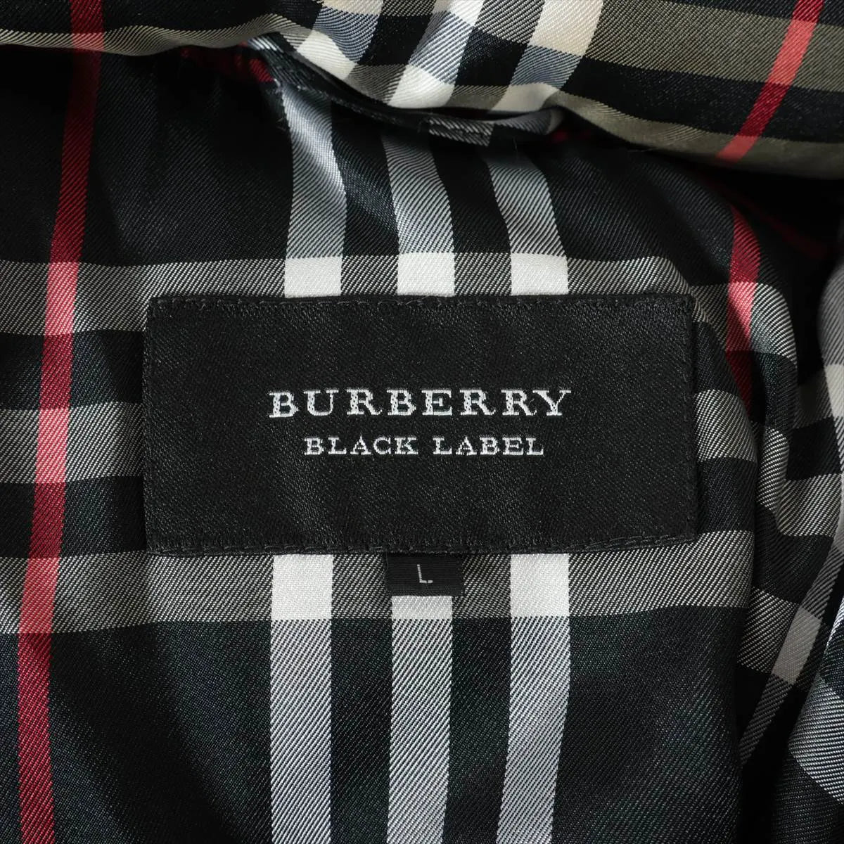 Burberry Black Label Polyester Down Jacket Black