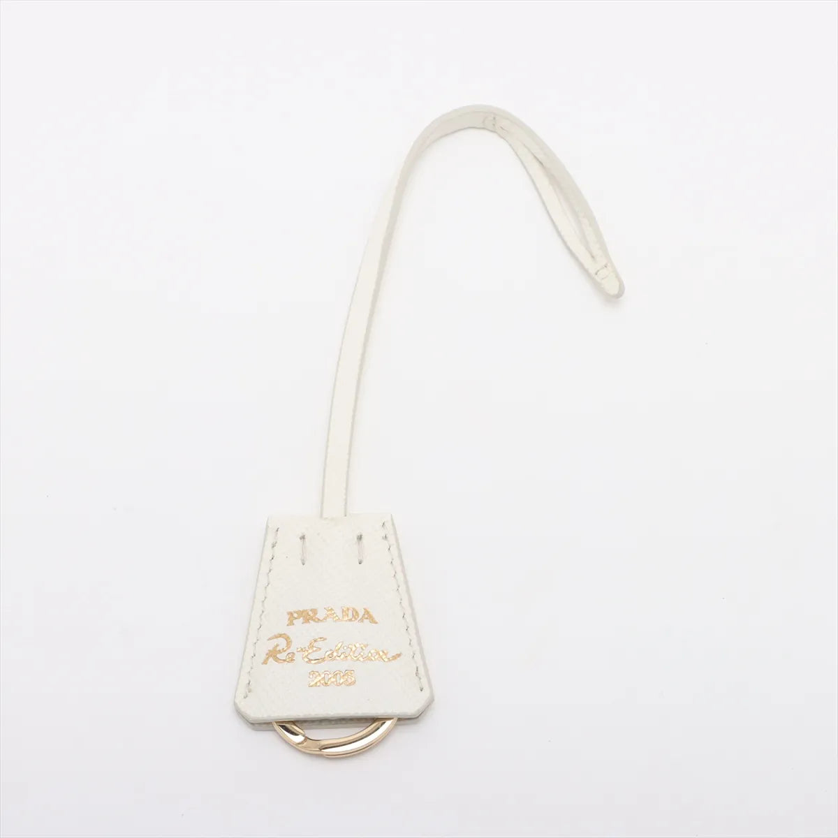 Prada Saffiano Leather Shoulder Bag White — product photo 9