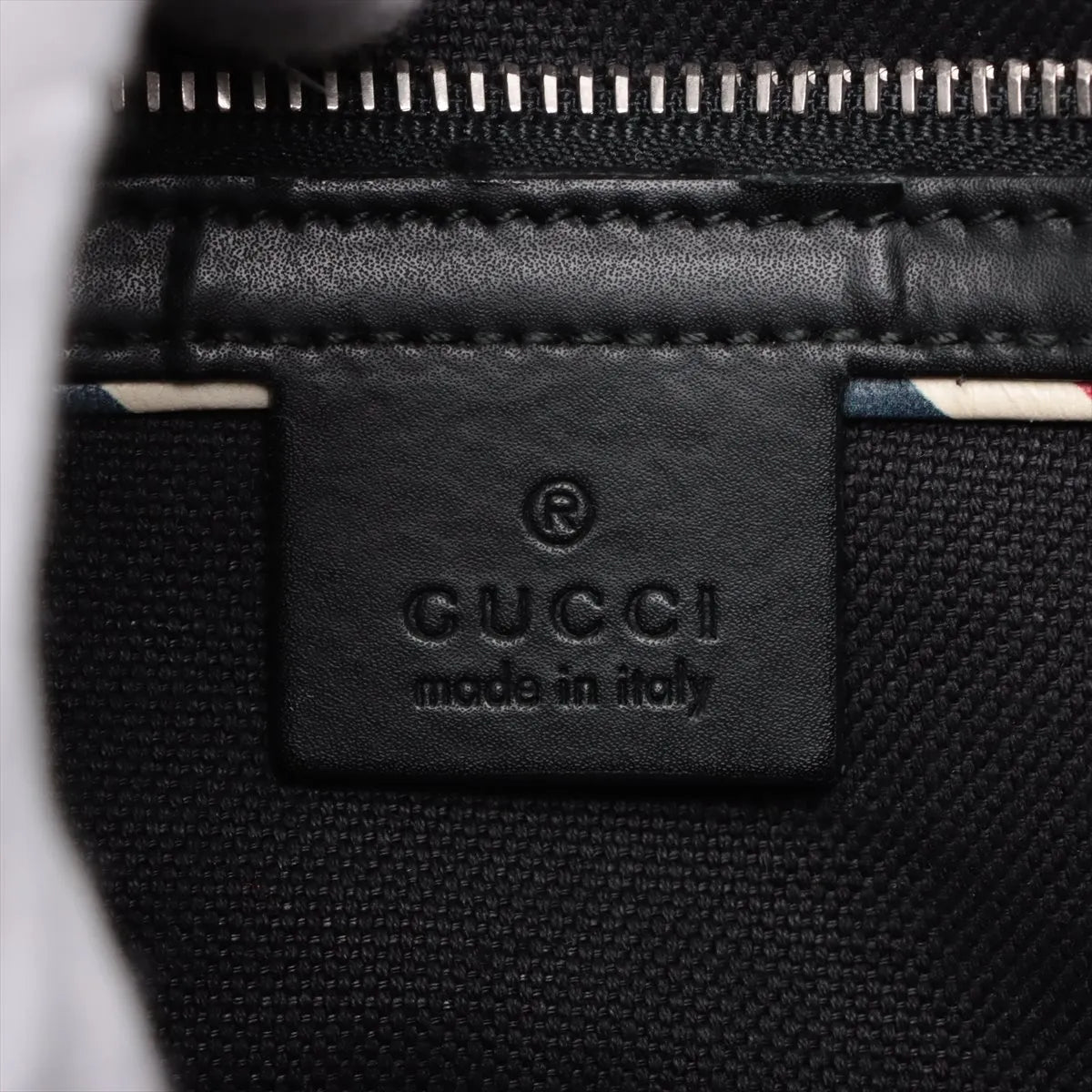 Gucci Black GG Supreme Canvas Night Courier Messenger Bag