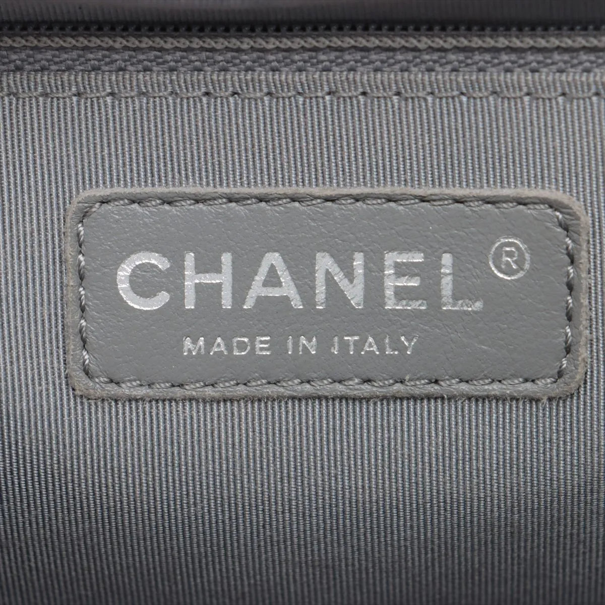 Chanel Boy Chanel 28 Matelasse Large Wild Stitch Leather Chain Shoulder Bag Black