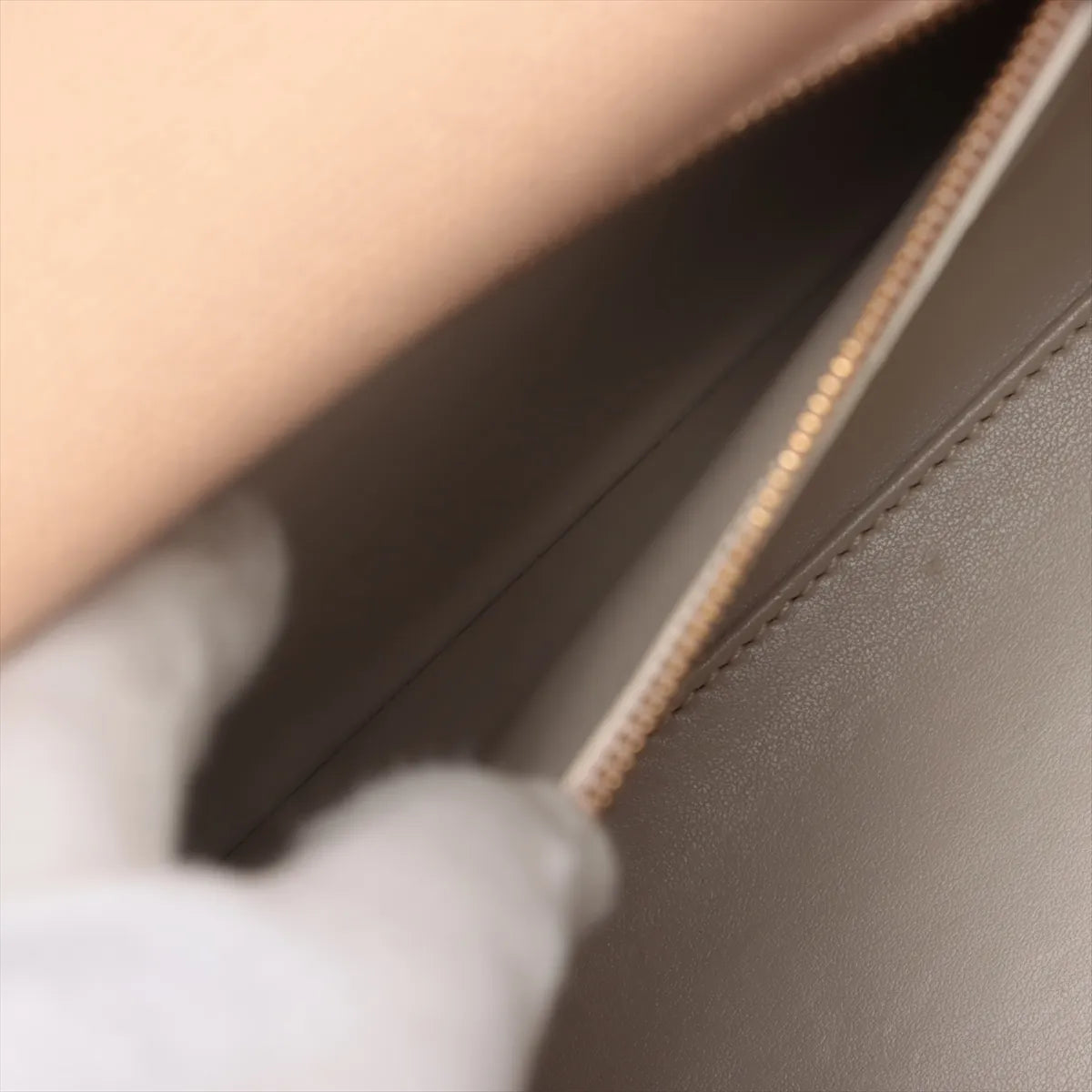Valextra Iside Medium Leather Two-Way Handbag Beige