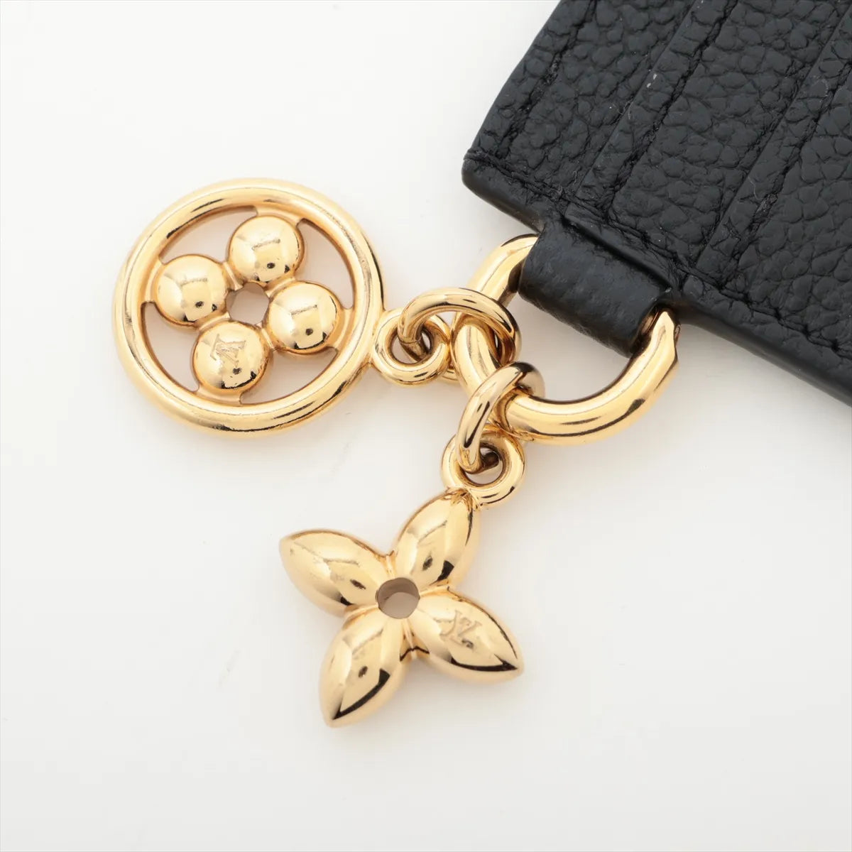 Louis Vuitton Monogram Empreinte LV Charms Card Holder