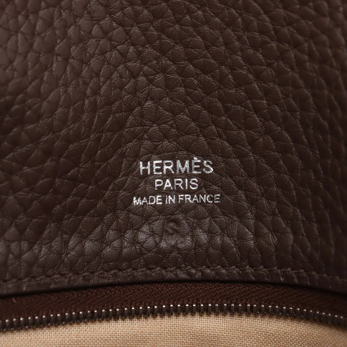 Hermès Victoria Cabas Taurillon Clemence Tote Bag