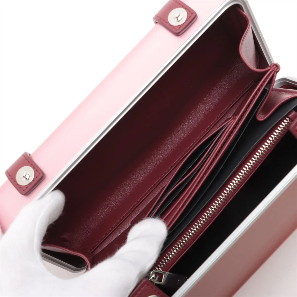 Dior × Rimowa Personal Clutch On Strap Shoulder Bag Pink