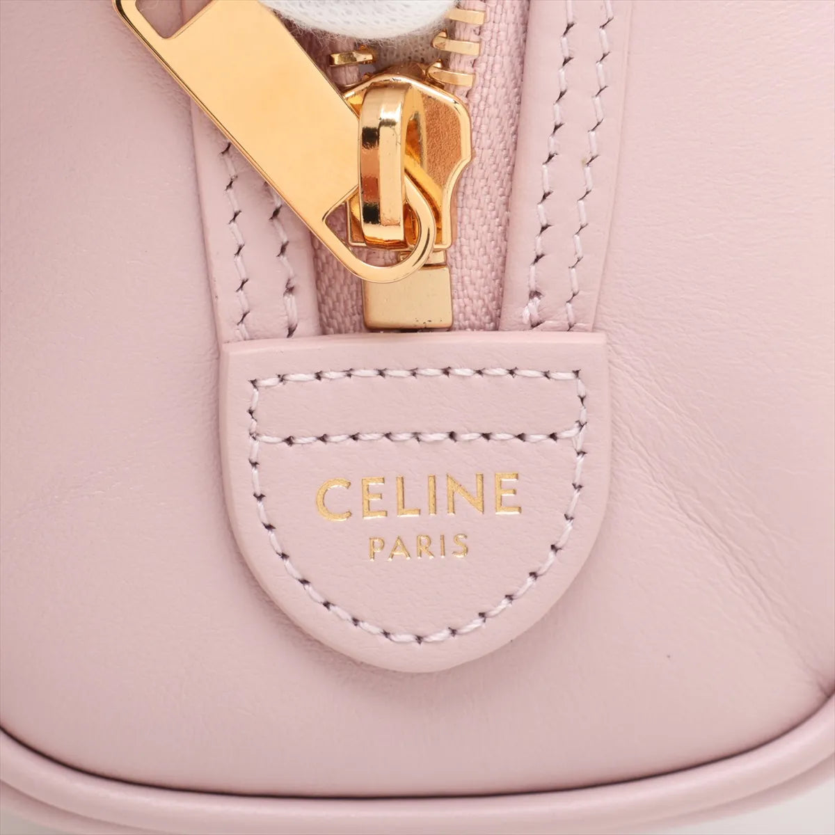 Celine Triomphe Small Boston Leather Two-Way Shoulder Bag Pink