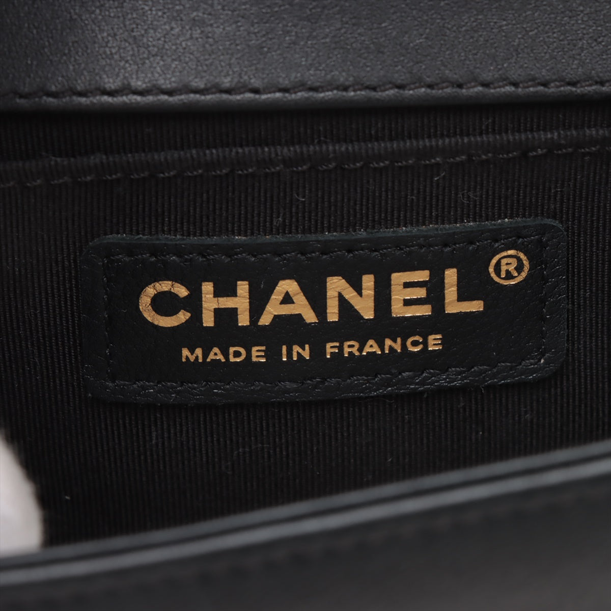 Chanel Boy Chanel 20 Small Chevron Lambskin Chain Shoulder Bag Black * PREORDER *