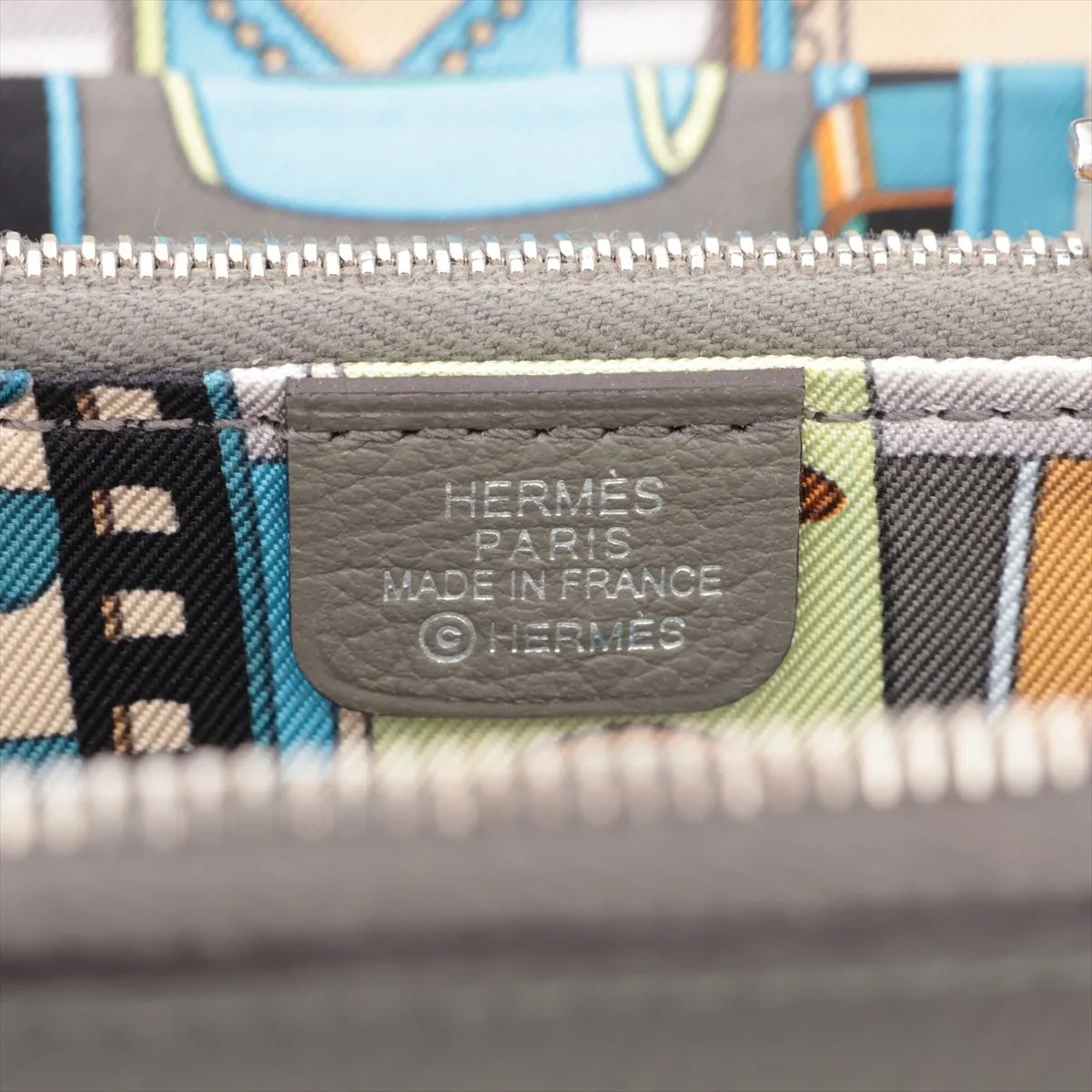 Hermès Azap Silk Evercolor Compact Wallet Gray *PREORDER*