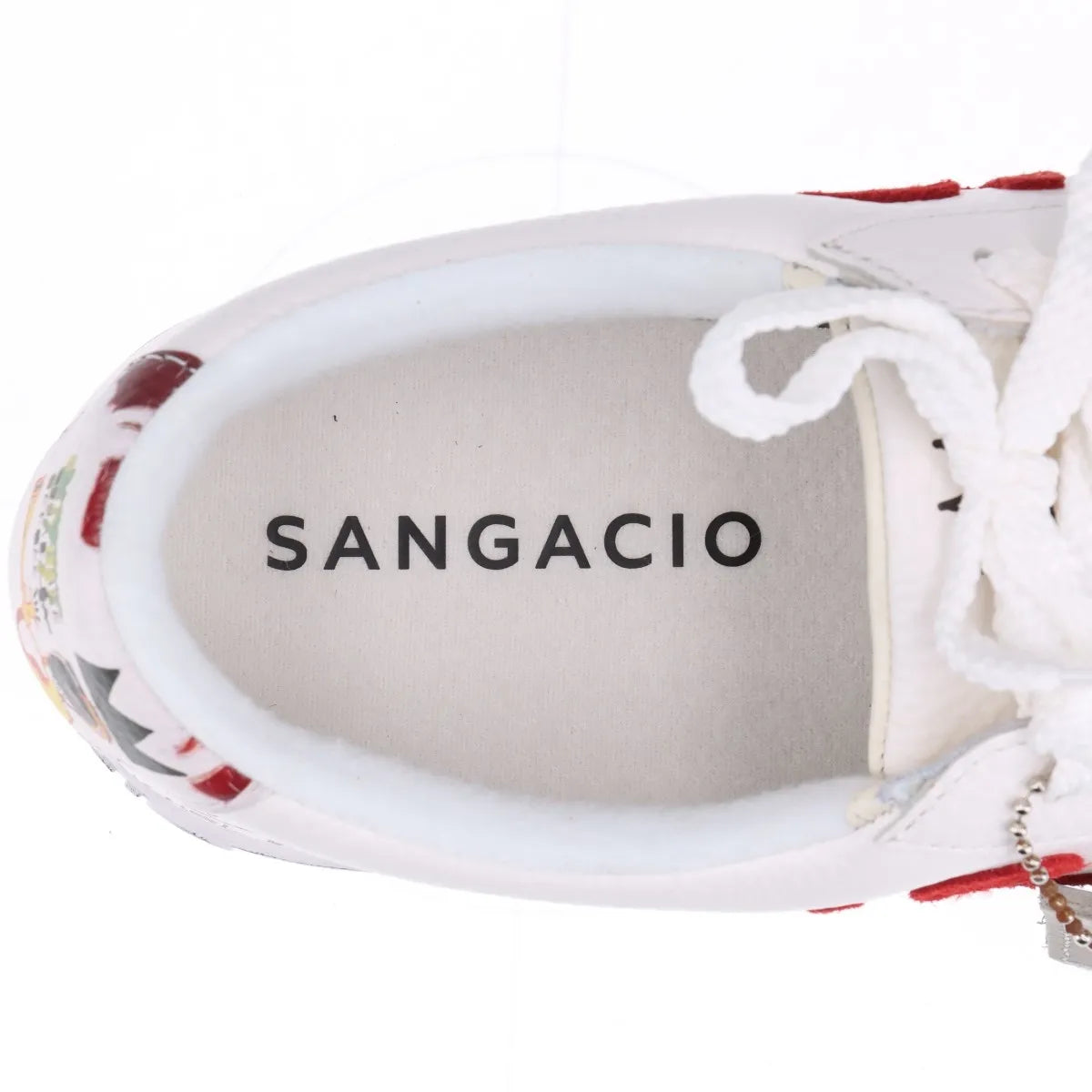 Sangacio x Basquiat Leather Sneaker White Limited Edition