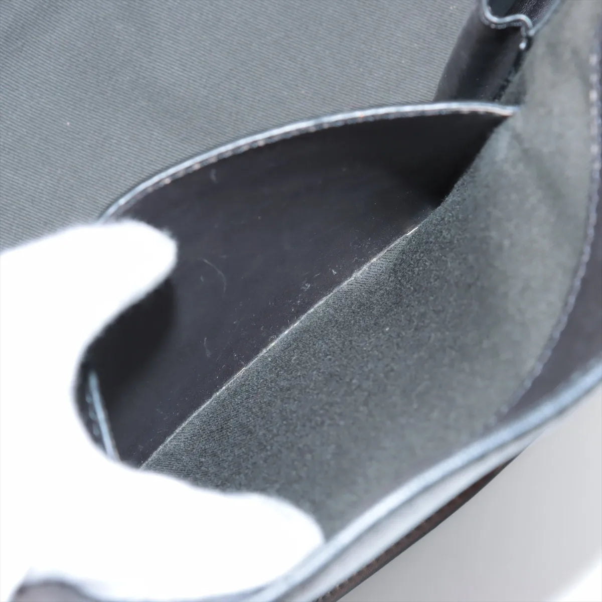 Quality Berluti Calligraphy Toujour Leather Chain Tote Bag Black