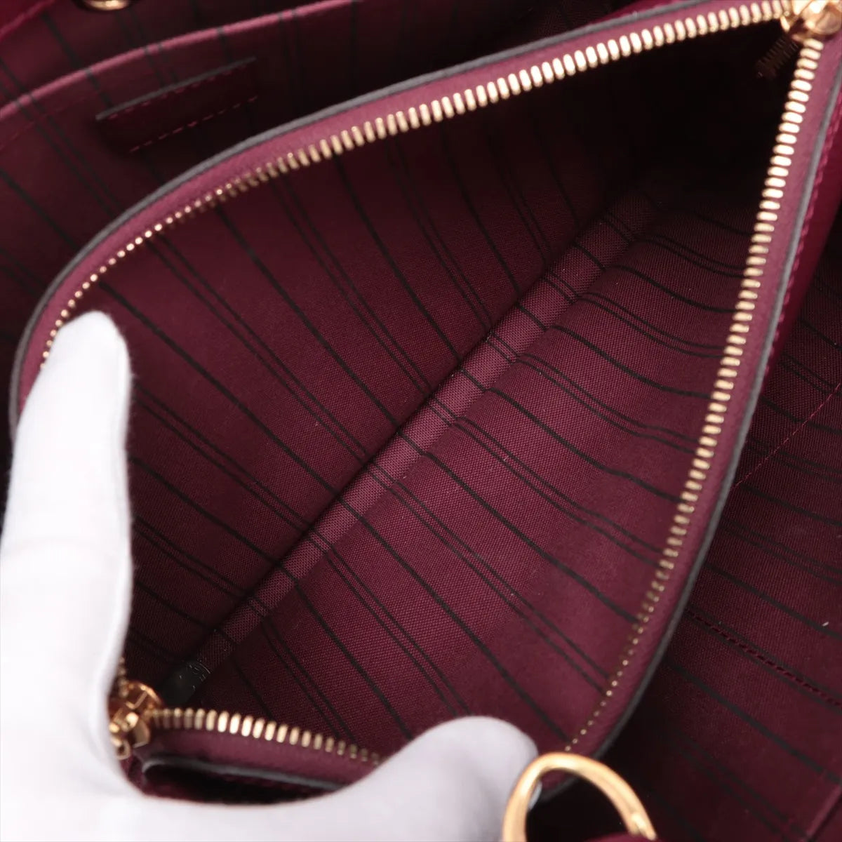 Louis Vuitton Monogram Empreinte Montaigne MM Purple