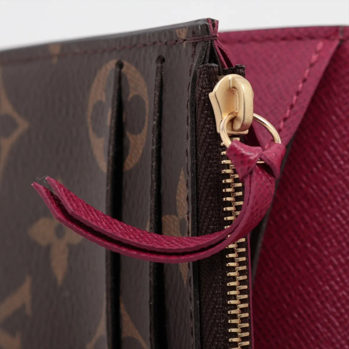 Louis Vuitton Monogram Emilie Wallet Fuchsia