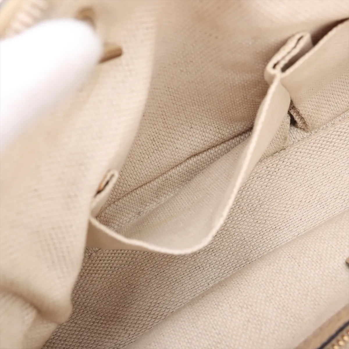 Gucci Soho Leather Chain Shoulder Bag Beige