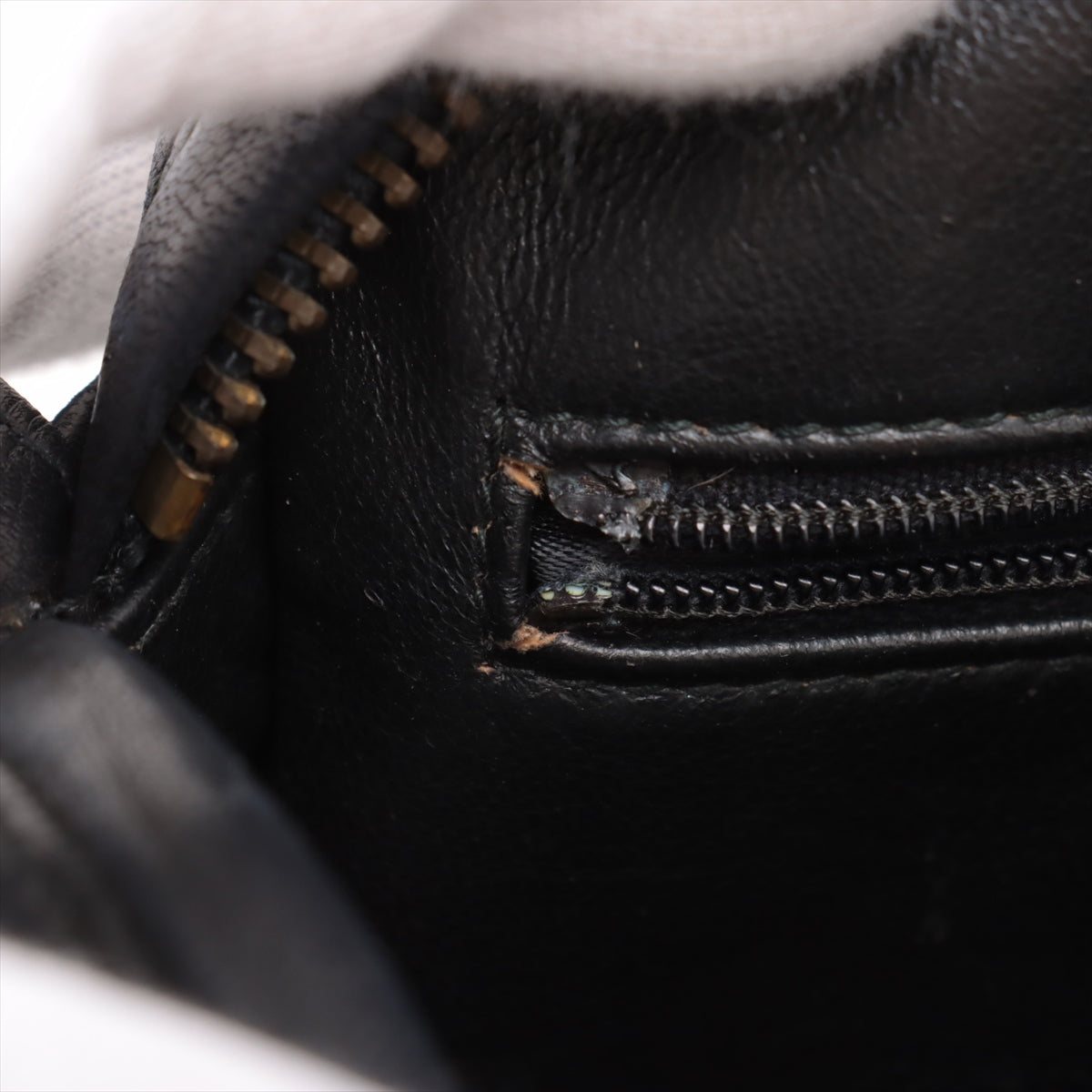 Chanel CC Logo Matelasse Lambskin Tassel Camera Bag Black