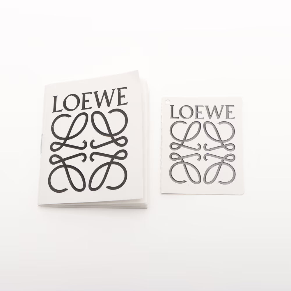 Loewe Flamenco Clutch Mini Leather Shoulder Bag Black