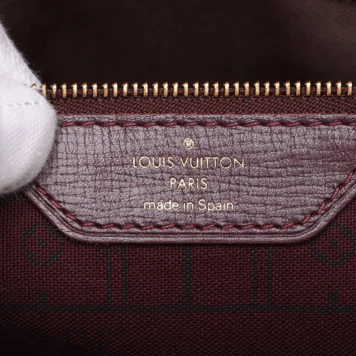 Buy Louis Vuitton Monogram Idylle Neverfull MM Bordeaux
