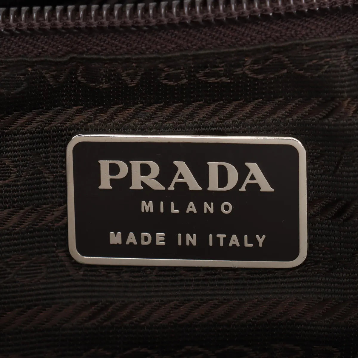 Prada Tessuto Nylon Leather Backpack Khaki