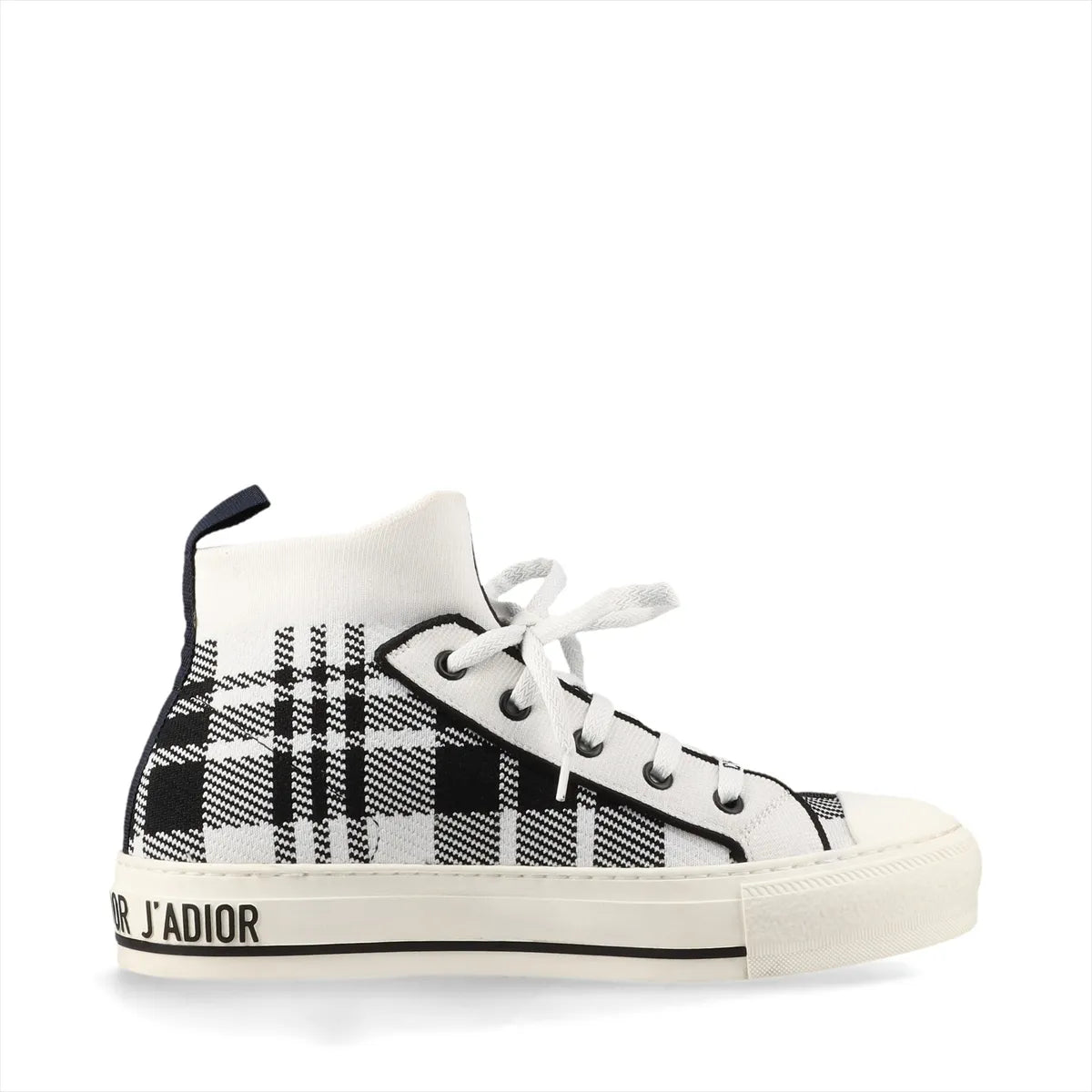 Christian Dior Walk’n’Dior Knit High-Top Sneakers — 36.5; actual item photo 2