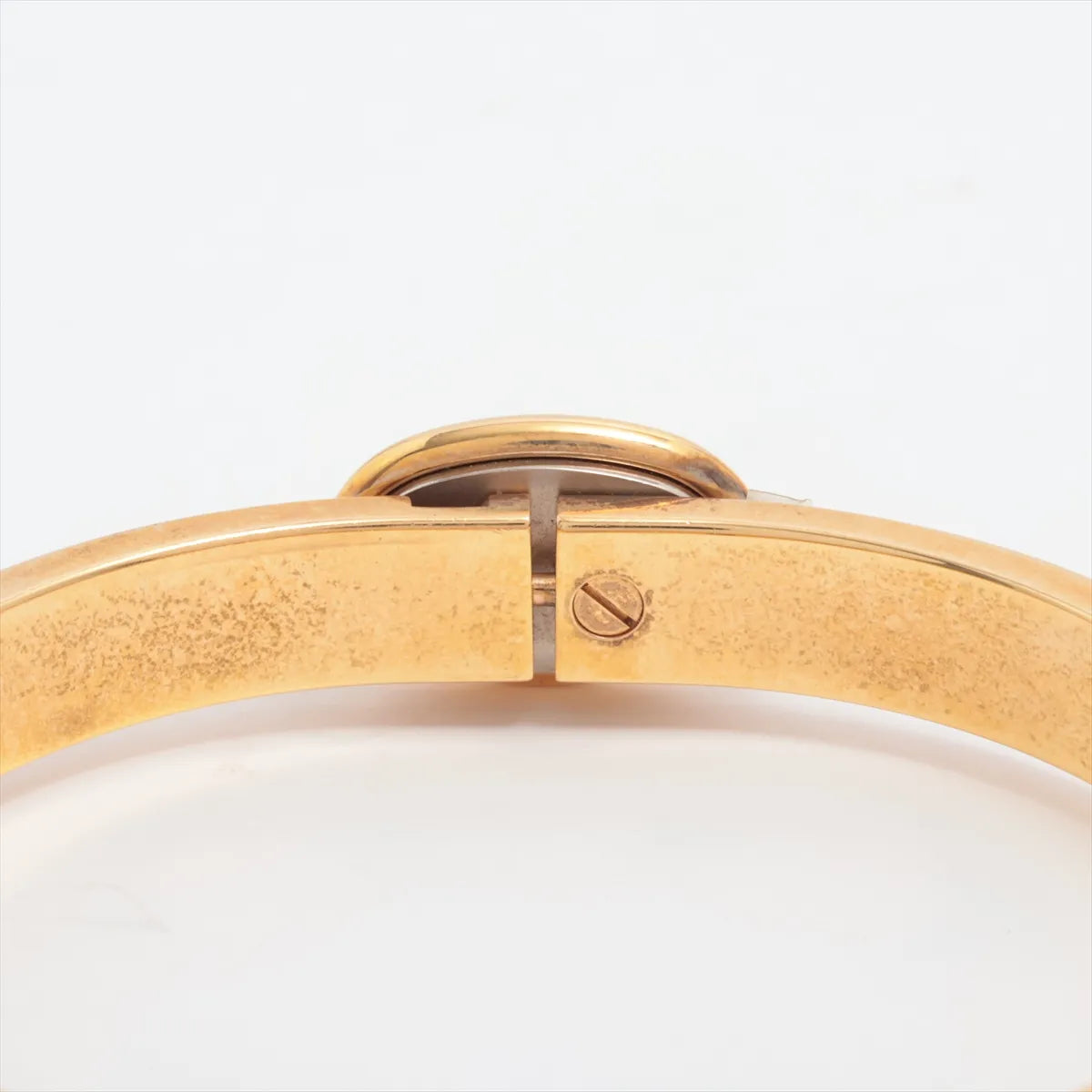 Hermès Mini Clic Chaîne d’Ancre Bracelet — Gold & Ivory, 17 cm; actual item photo 4