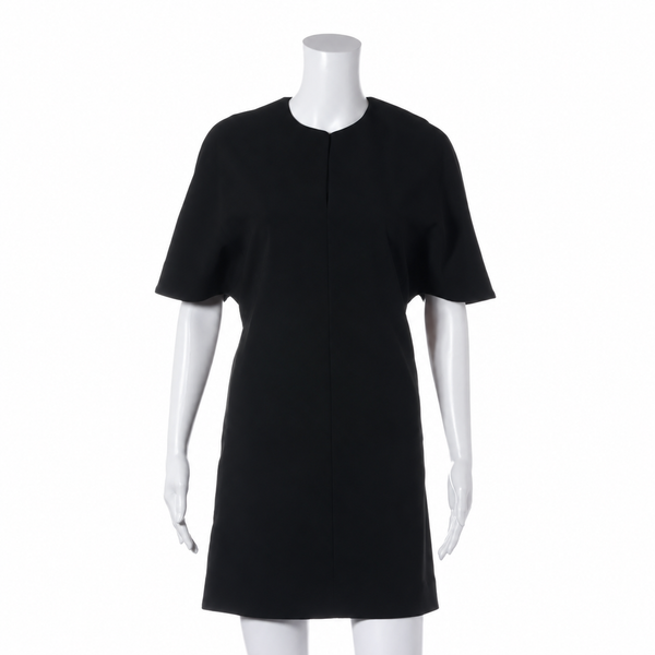 Balenciaga Acetate Dress — Black, 34