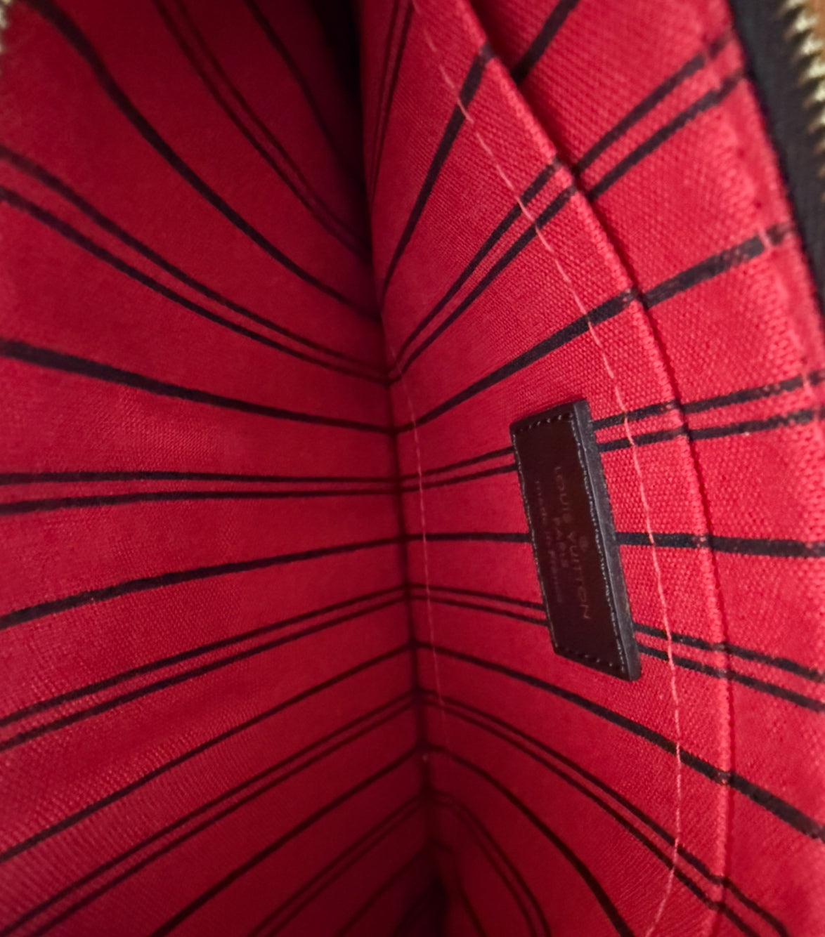 Louis Vuitton Neverfull Pouch MM Damier Ebene