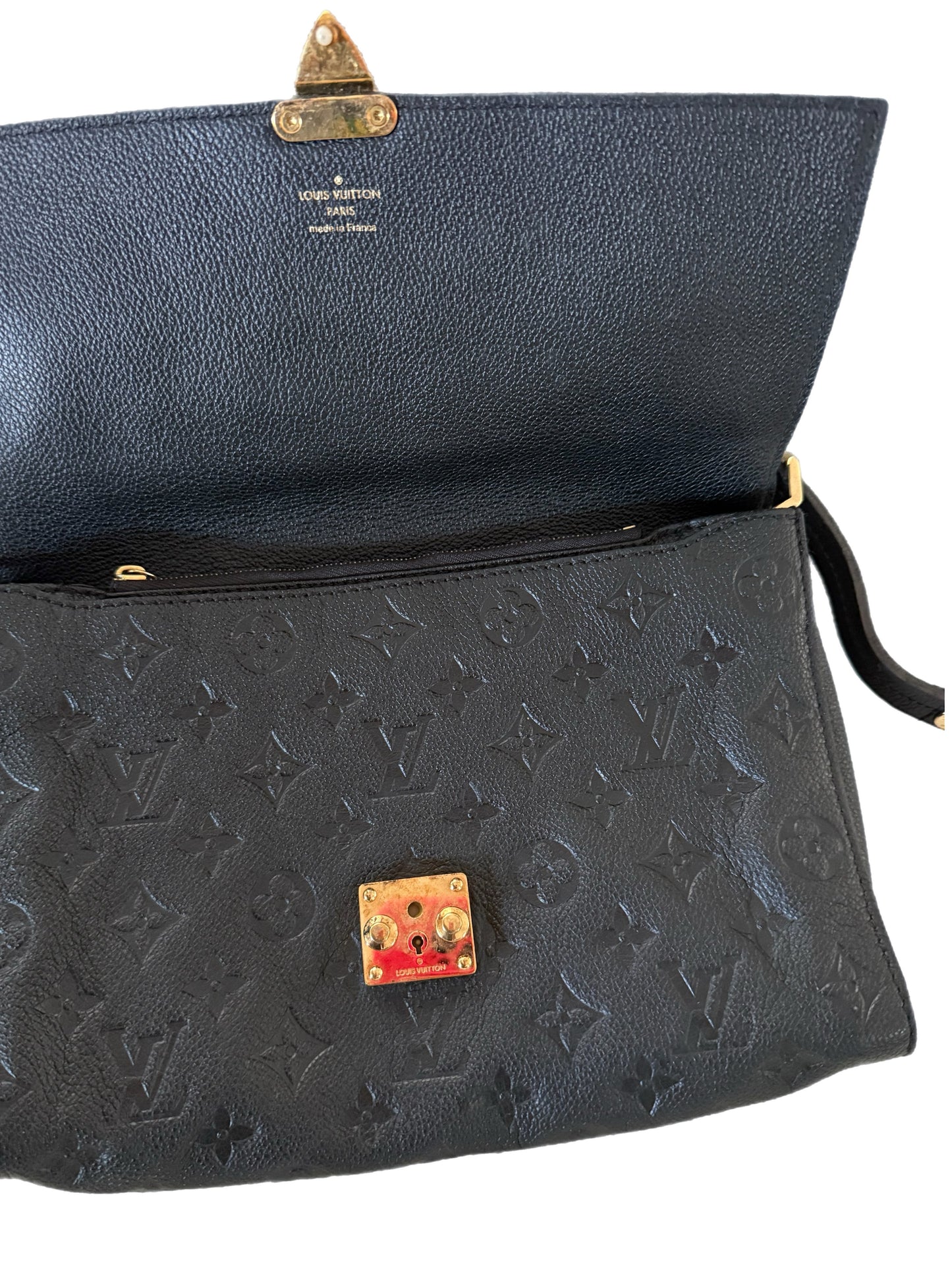 Best Seller Louis Vuitton Empreinte Fascinante Shoulder Bag Black