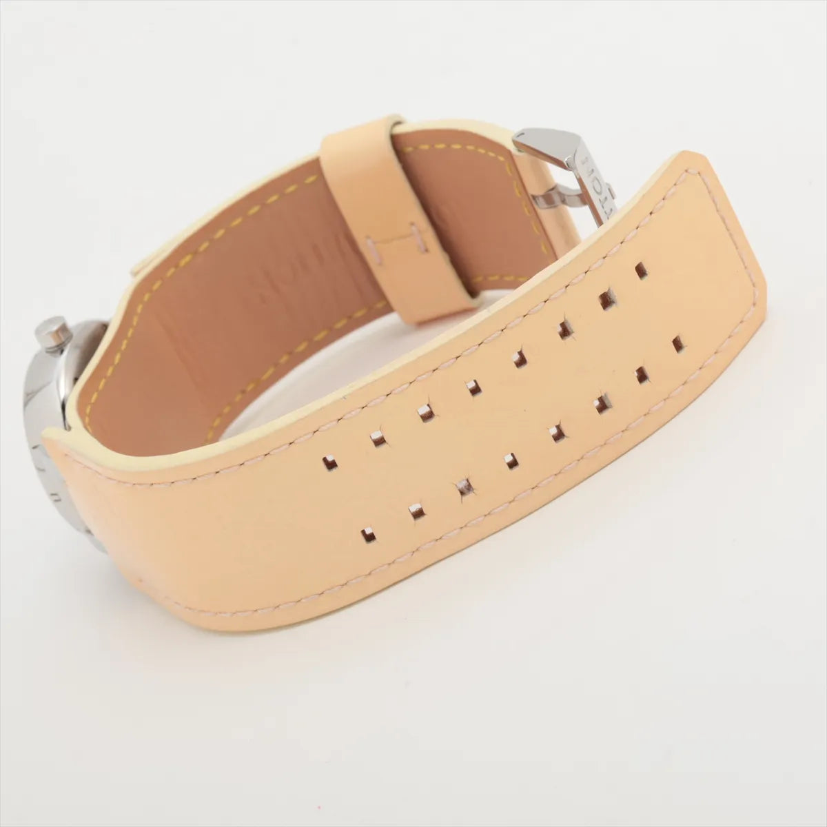 Louis Vuitton Tambour Q1216 Quartz Watch — Pink Mother of Pearl — actual item, additional view 5