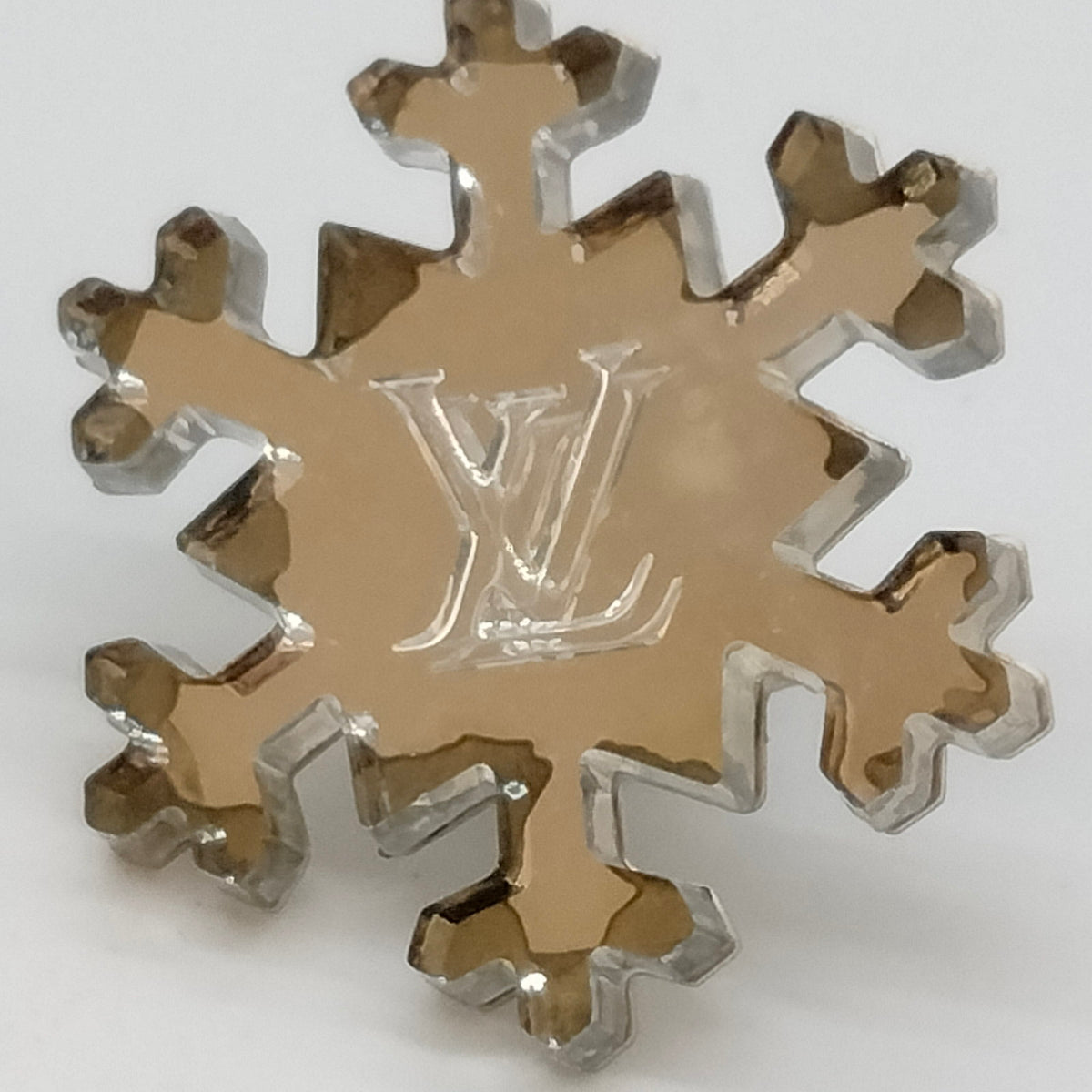 Louis Vuitton LV Snowflake Pin Set — Three Pieces — original detail
