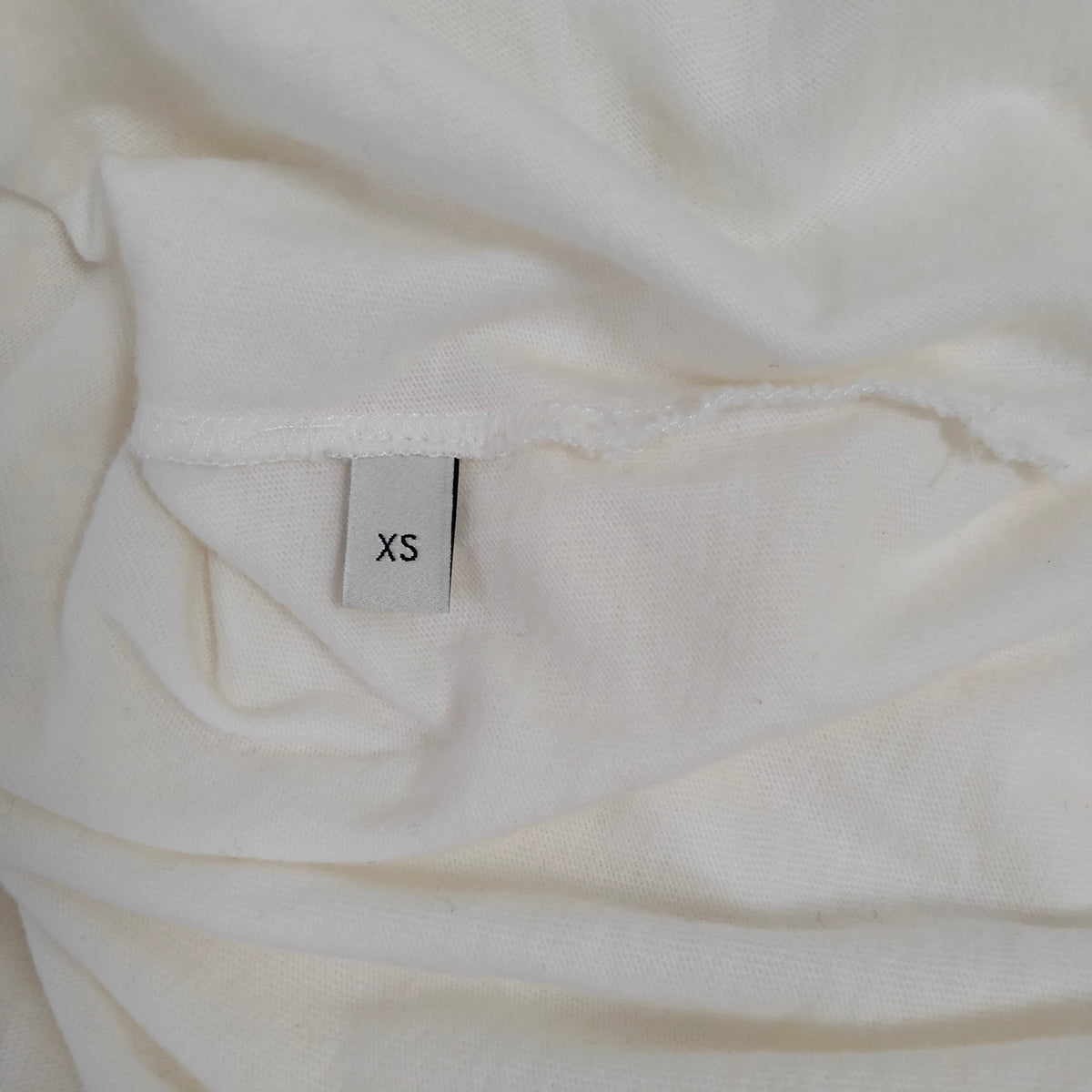 Gucci Cream Logo & Sequin Appliqué Cotton T-Shirt — XS — original detail 4