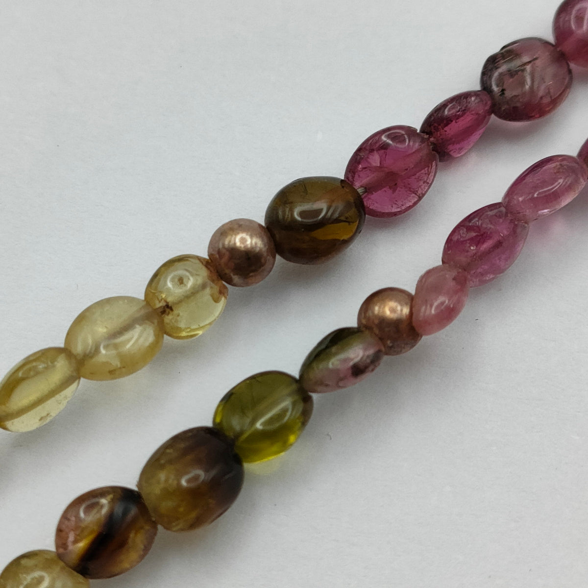Multicolor Bead Necklace with K18/750 Gold Clasp — original detail 4