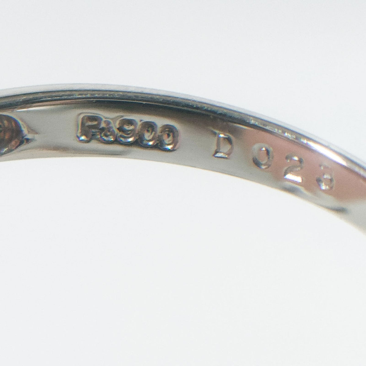 Pt900 Platinum 0.45 ct Ruby & Diamond Halo Ring — original detail