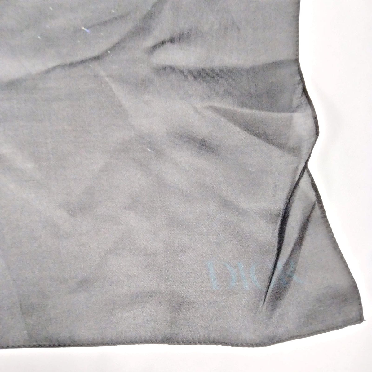 Dior Black City Lights Cotton & Silk Scarf — original detail 1