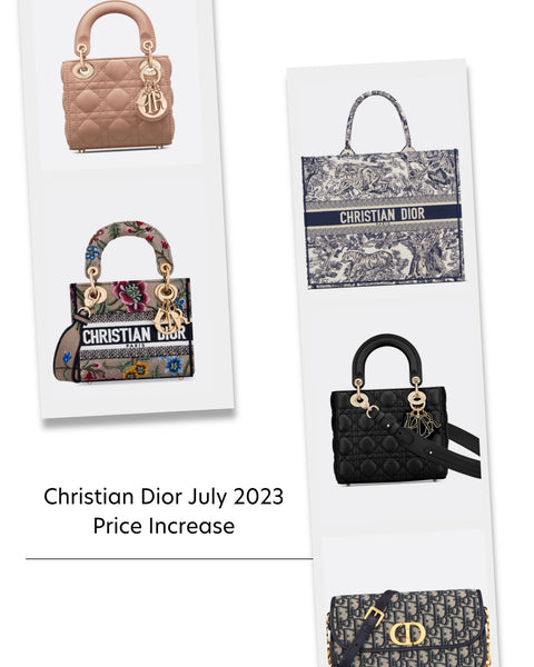 Dior Prices Increase 2023