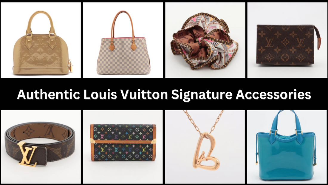 Authentic Louis Vuitton Signature Accessories