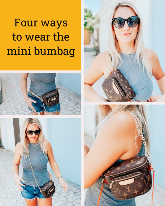 What Are Best Ways To Wear The Louis Vuitton Mini Bumbag?