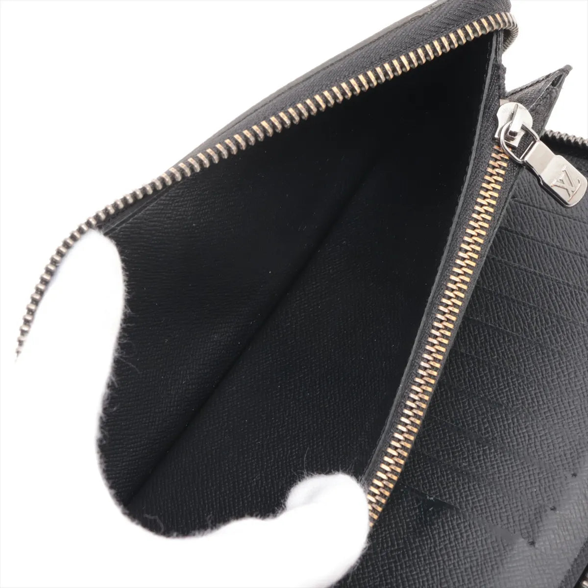 Louis Vuitton Monogram Eclipse Zippy Wallet Vertical