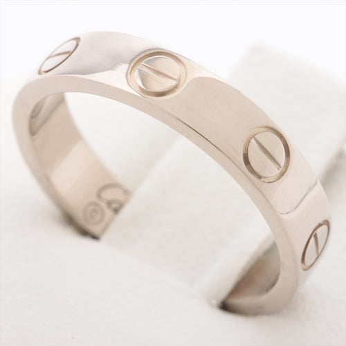 Best Cartier Mini Love Ring White Gold