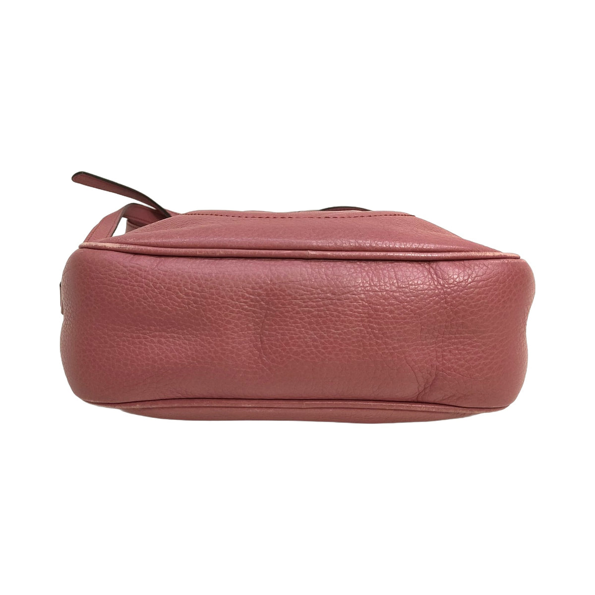 Gucci Pink Leather Tassel Crossbody Bag — detail 4