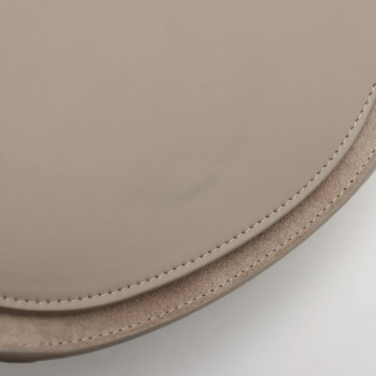 Chloe Tess Leather Two-Way Shoulder Bag Gray