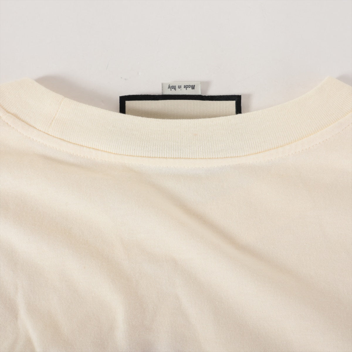 Gucci Italy Tennis T-shirt Ivory