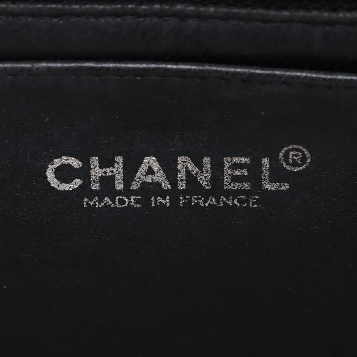 Chanel Chocolate Bar 2.55 Lambskin Single Flap Double Chain Bag Black