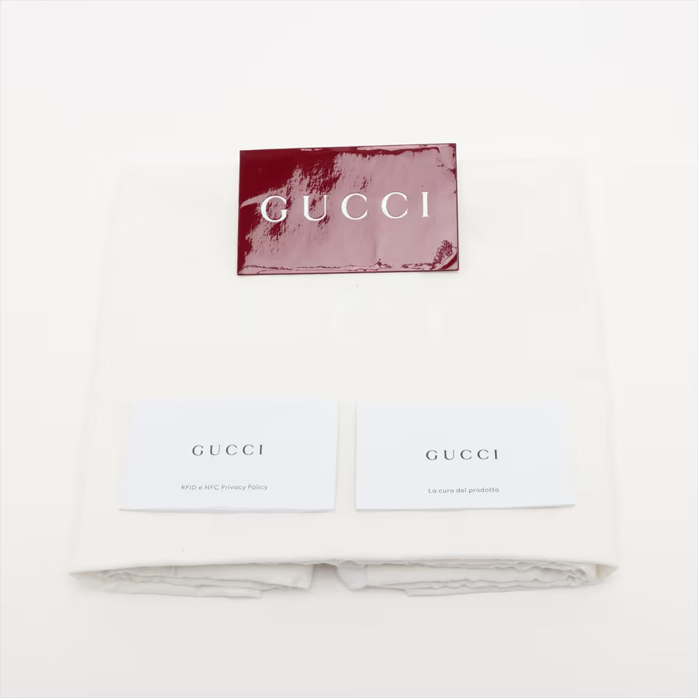 Gucci Moonside Leather Shoulder Bag Red