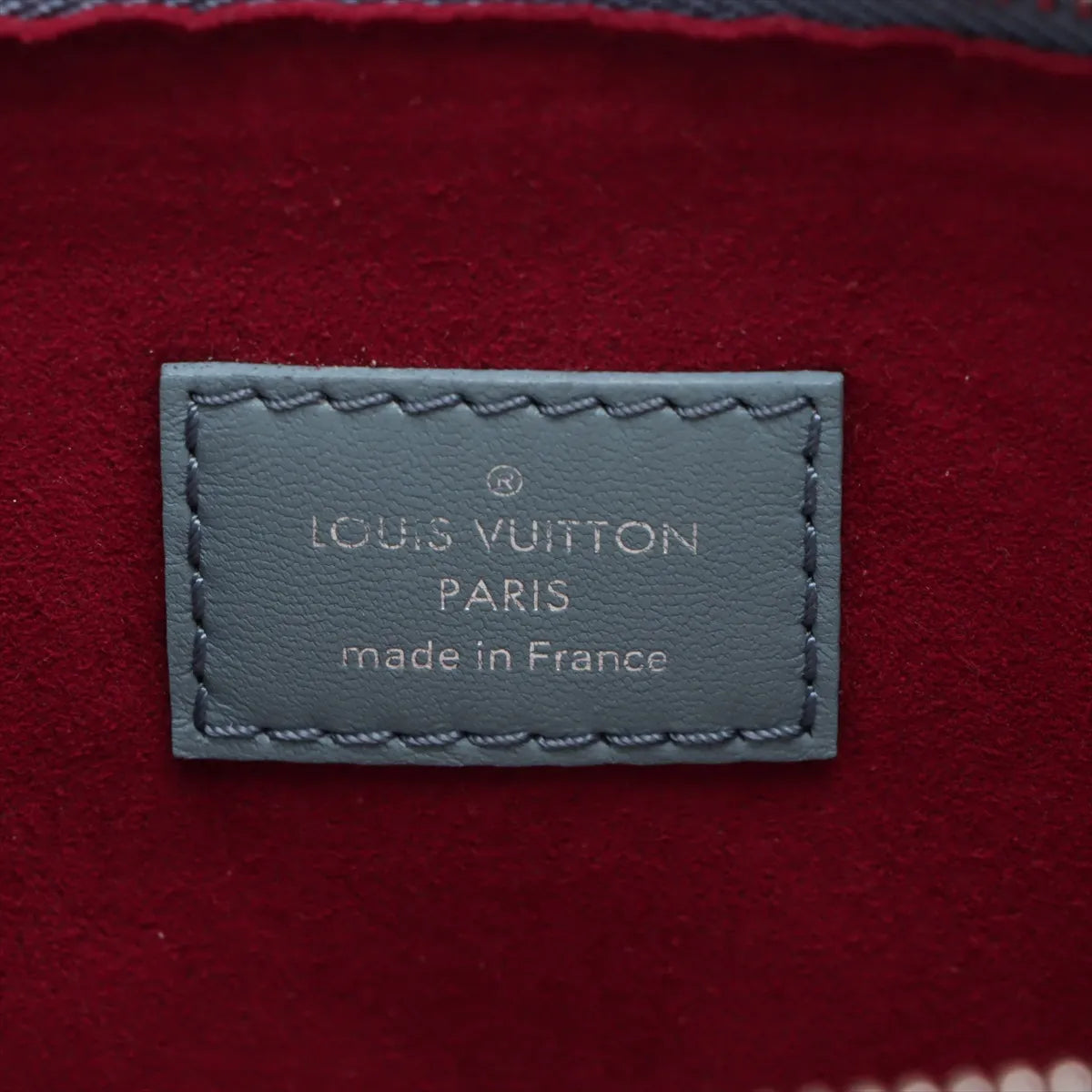 Louis Vuitton Monogram Embossed Coussin PM Sky Blue