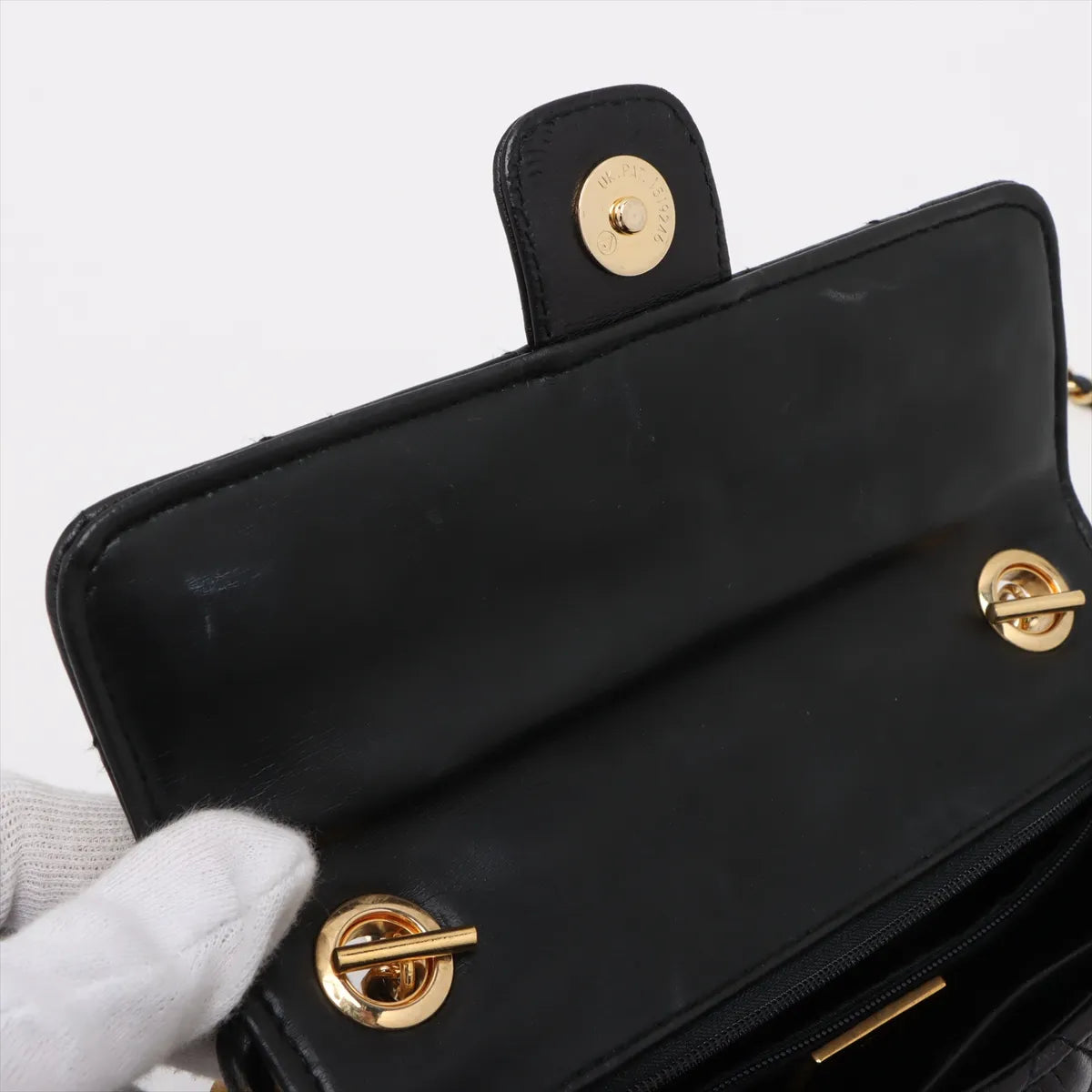 Givenchy Leather Chain Shoulder Bag Black