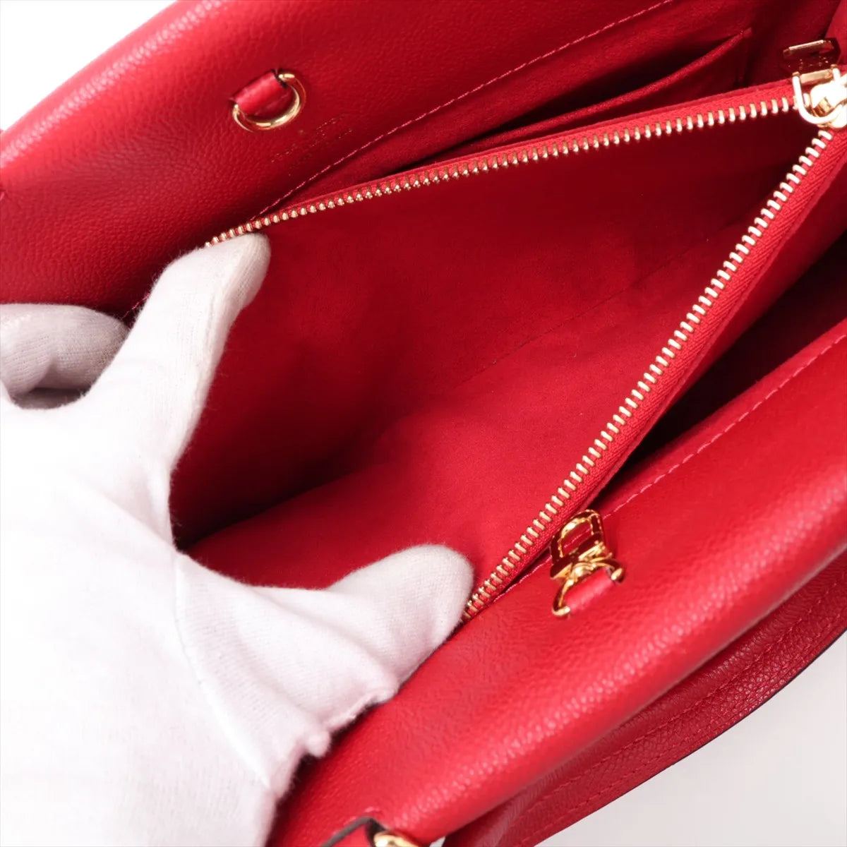 Louis Vuitton Monogram Venus Brown x Red