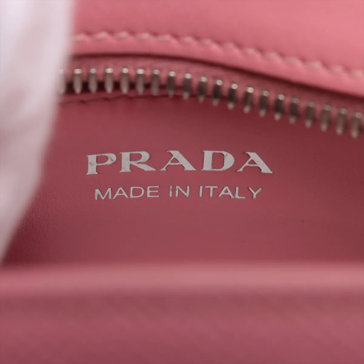 Prada Saffiano Cuir Leather Two-Way Handbag Pink