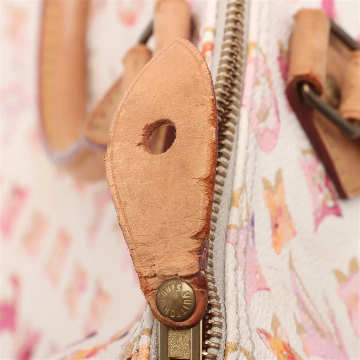 Louis Vuitton Monogram Limited Edition Watercolor Speedy 35 White