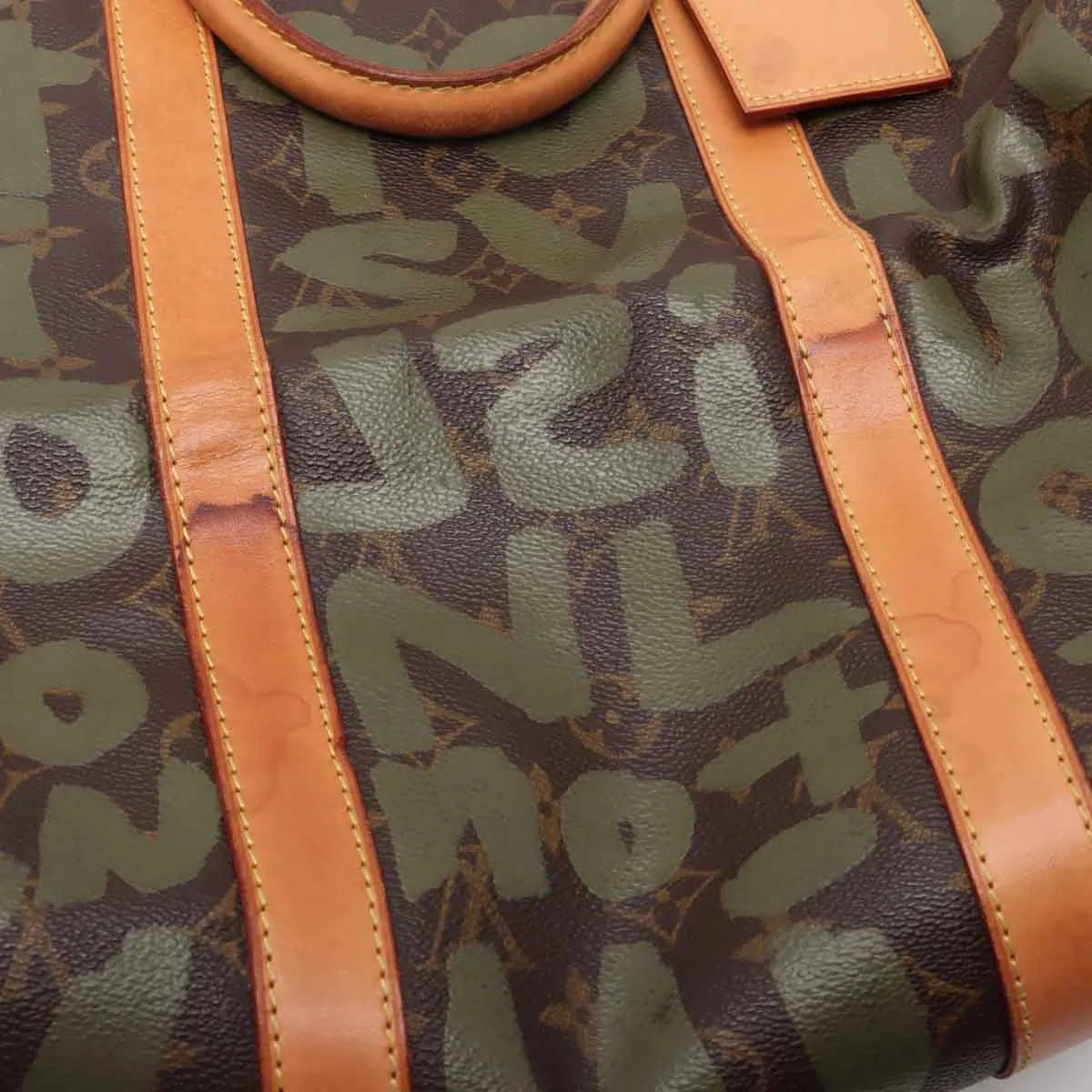Louis Vuitton Monogram Graffiti Keepall 50