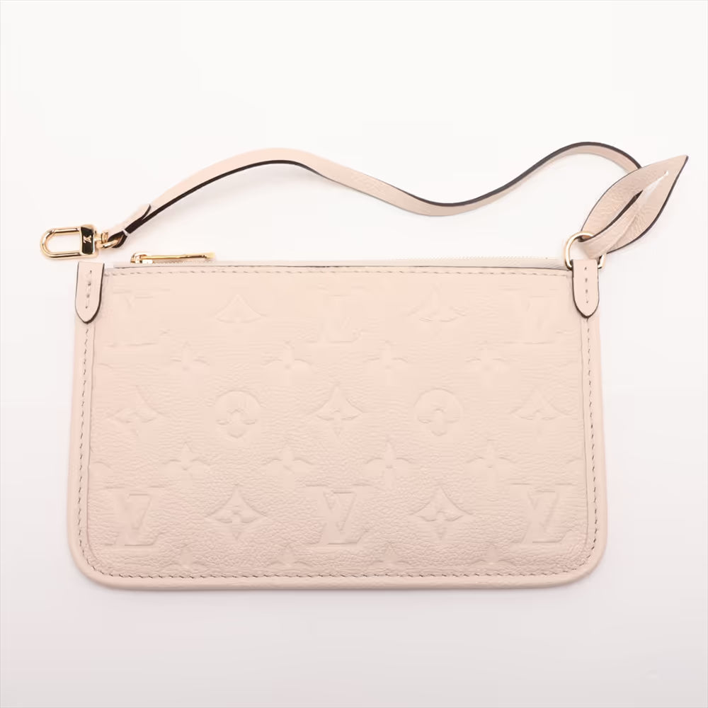 Louis Vuitton Monogram Empreinte CarryAll PM Creme