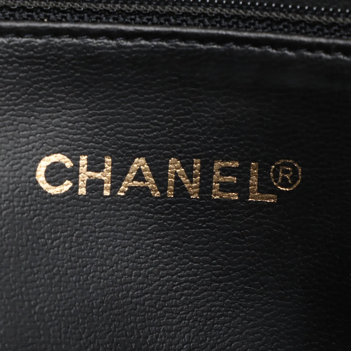 Chanel Matelasse Lambskin Chain Tote Bag Black