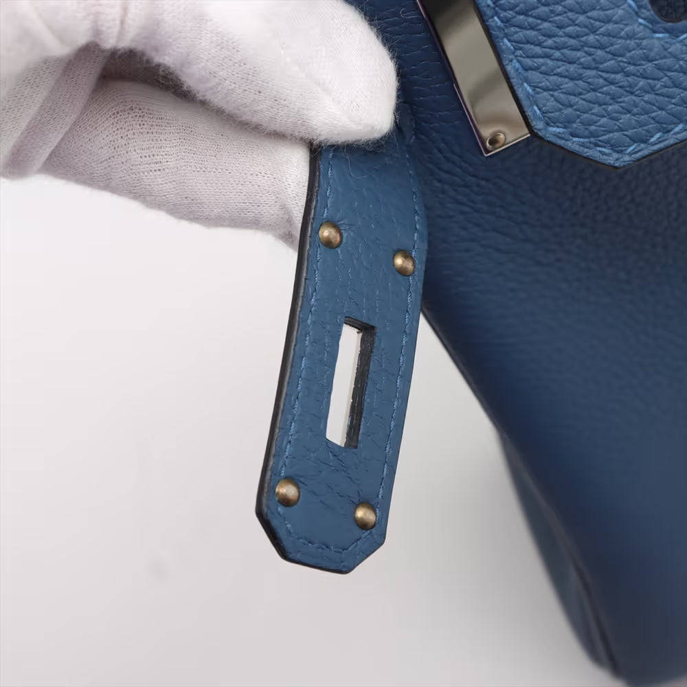 Hermès Kelly Togo Akkad PM Blue